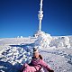 Michal Steffek na vrcholu Praděd (17.1.2021 14:42)