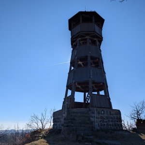 Luboš N. on the summit of Strážný vrch (3.3.2026 14:09)