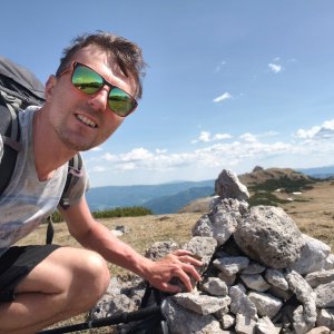 Jiří Králík na vrcholu Mooskogel (24.5.2026 15:21)