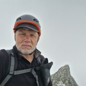 Rastislav Biarinec on the summit of Velický štít JZ (29.6.2025 11:53)