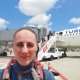 Šárka on peak Kilimanjaro International Airport (14.6.2025)