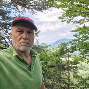 Rastislav Biarinec on the summit of Vodičná (6.6.2026 10:55)