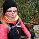 Jana F na vrcholu Okrouhlice (10.10.2021 10:06)