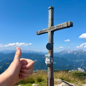 Any Vališová on the summit of Gasselhöhe (29.7.2026 14:06)