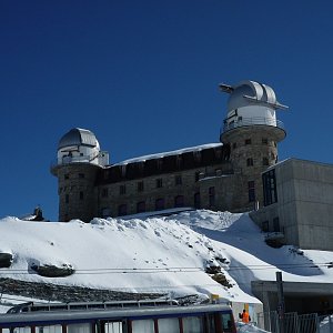 Martin Horáček na vrcholu Gornergrat (20.3.2011 9:21)