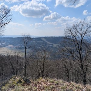 Luboš N. on the summit of Šenovský vrch (18.3.2026 13:31)