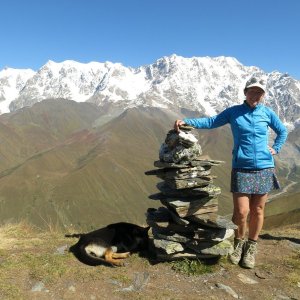 ZdenkaV on the summit of Lamalialesgora (22.9.2023)