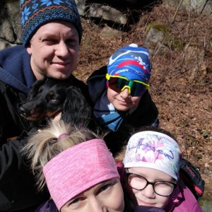Papouch na vrcholu Bohdalec (16.3.2025 11:25)