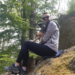 Michaela Hilscherová na vrcholu Štarkov (10.5.2024 13:41)