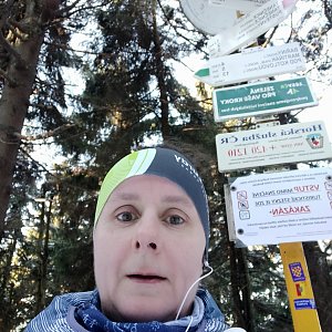 Satánek na vrcholu Čertův mlýn (12.1.2020 12:28)