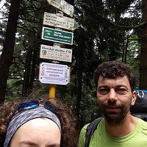 Babunka159 na vrcholu Čertův mlýn (18.6.2018 13:30)