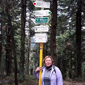 Pavla na vrcholu Čertův mlýn (2.5.2020 11:07)