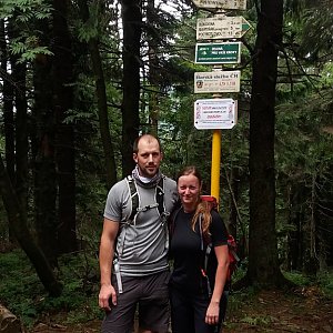 Paja&Tom na vrcholu Čertův mlýn (7.7.2018 12:29)