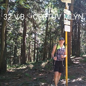 Aleš Sýkora na vrcholu Čertův mlýn (1.8.2020 11:51)