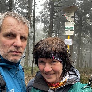 Irča na vrcholu Čertův mlýn (29.5.2021 1:15)