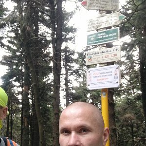 Pavel Krömer na vrcholu Čertův mlýn (11.5.2019 14:09)