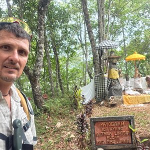 Jirka Hruška na vrcholu Gunung Silangajana (14.9.2026 12:45)