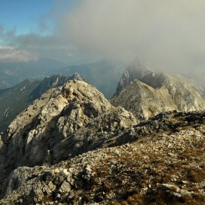 ThrasherVojti on the summit of Planjava (30.9.2016 11:30)