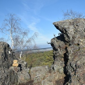 medvěd cestovate na vrcholu Vraní skála (10.2.2026 14:10)