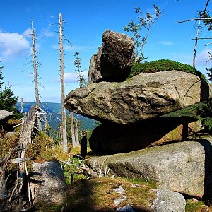 lubob na vrcholu Polední kameny (16.9.2012 15:00)