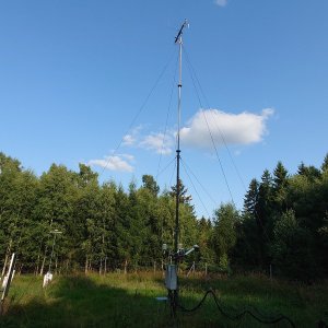 Nojby on the summit of Dürrer Berg (6.8.2025 18:07)