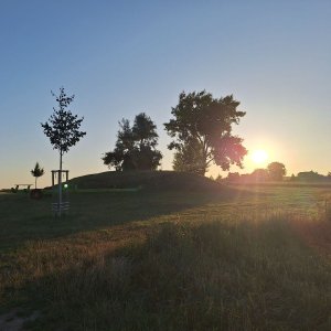 Cyklista 73 na vrcholu Bílá hora (11.8.2025 6:25)