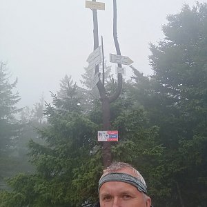 Michael na vrcholu Klimczok (24.8.2021 14:34)