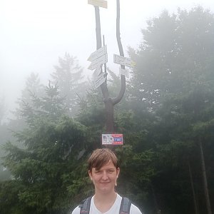 Arnošt na vrcholu Klimczok (24.8.2021 14:36)