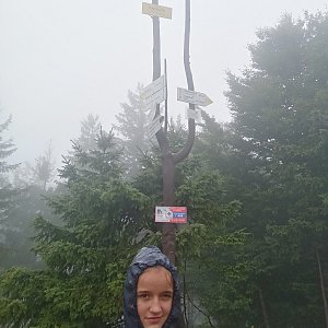 bebe na vrcholu Klimczok (24.8.2021 14:35)