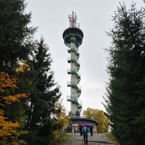 Jirka Valda na vrcholu Podvrší (25.10.2025 11:00)