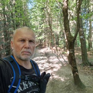 Rastislav Biarinec on the summit of Cyrla (20.8.2025 10:08)