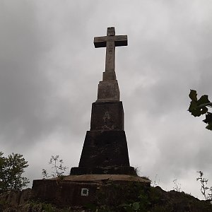 ZdenkaV na vrcholu Špičák (2.8.2021)