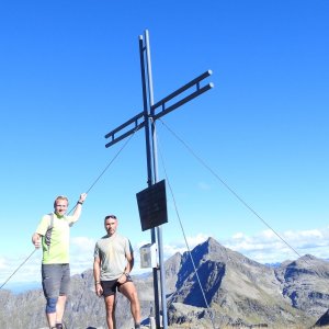 Divočák on the summit of Höchstein (31.8.2025 16:42)
