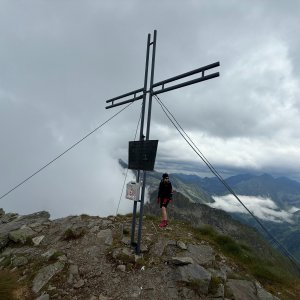 Petra Čechová on the summit of Höchstein (21.7.2025 15:03)