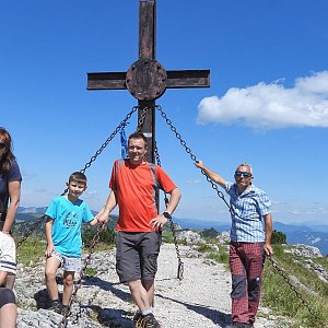 Divočák junior on the summit of Hochkar (17.7.2022 14:46)