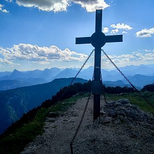 Jiří Králík on the summit of Hochkar (18.8.2019 16:31)