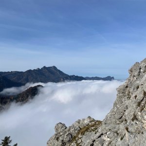 Nikola na vrcholu Kleiner Schoberstein (19.10.2025 11:15)