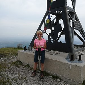 MUDr.Svatopluk Kunčar na vrcholu Brunnkogel (2.8.2020 12:32)