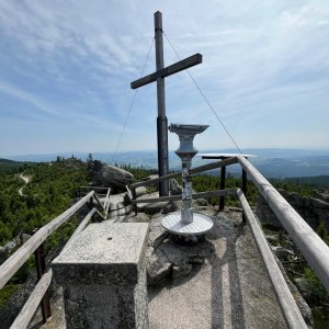 Radka D on the summit of Hochstein (18.6.2025 15:29)