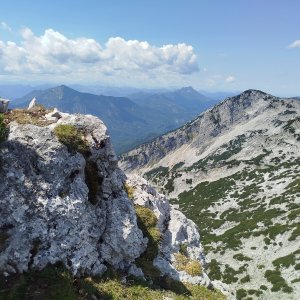 Jan Blažej on the summit of Kleiner Höllkogel (16.7.2026 12:46)