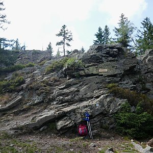 Mountainer na vrcholu Janova skála (19.8.2020 16:05)