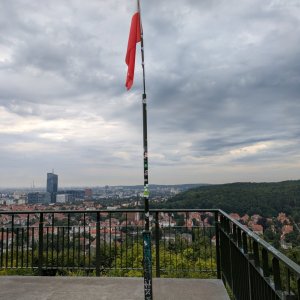 krupjan on the summit of Wzgórze Pachołek (8.8.2025 11:09)
