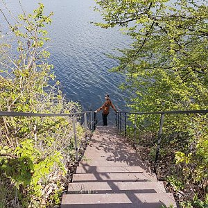 Marcela Kubíčková na vrcholu Zlechovský vrch (30.4.2023 10:00)