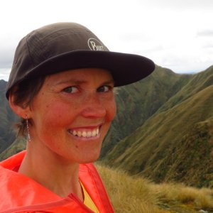 Iveta Válová on the summit of Pukematawai (22.11.2024)