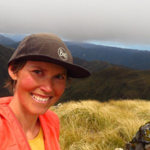 Iveta Válová on the summit of Arete (22.11.2024)