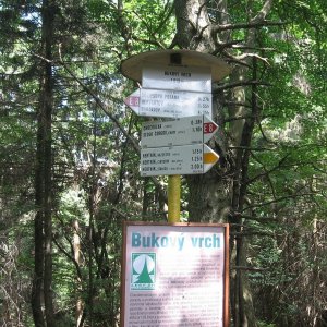 tusombol on the summit of Bukový vrch (2012)