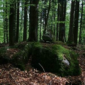 Bouřka on the summit of Pomezný (15.5.2016 9:35)