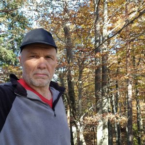 Rastislav Biarinec on the summit of Havran S1 (20.10.2025 12:03)
