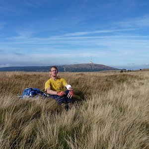 Mountainer na vrcholu Vysoká hole (4.10.2015 8:02)