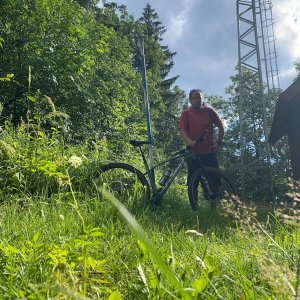 Honza on the summit of Filka (3.7.2026 17:21)